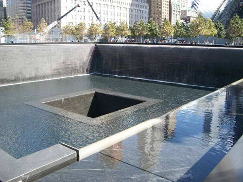 North Pool at 9-11 Memorial Museum