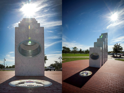 The Anthem Veterans Memorial, located in Anthem, Arizona