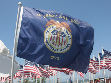 US Merchant Marine Flag