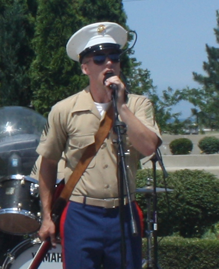 Quantico Marine Band at the Rock and Roll Hall of Fame and Museum in Cleveland 