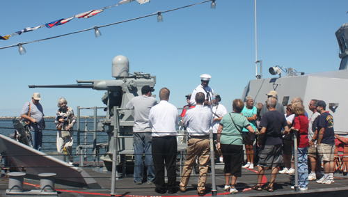 Ship at Navy Week Cleveland 2012