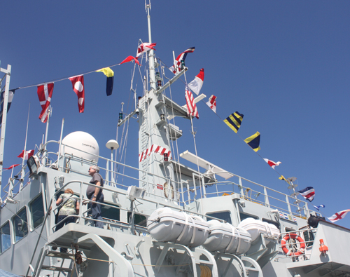 Ship at Navy Week Cleveland 2012