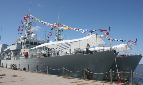 Ships at Navy Week Cleveland