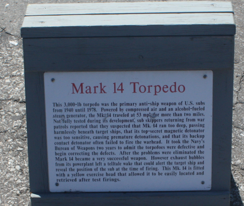 Mark 14 Torpedo - Navy Week Cleveland