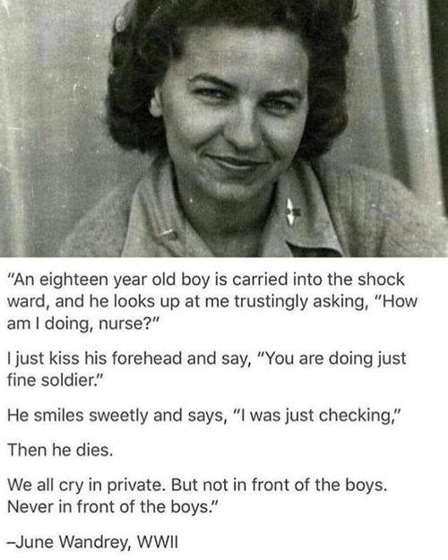 Nurse in WWII