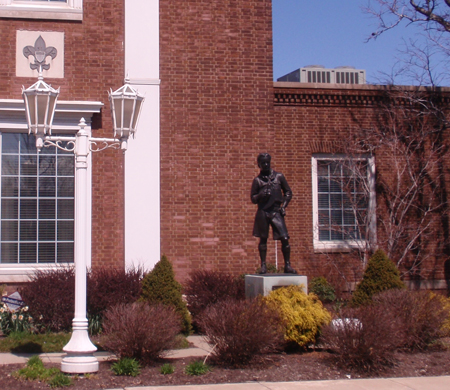 Boy Scout statue in Cleveland Ohio