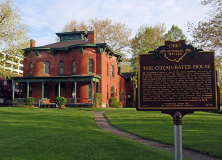 Cozad-Bates House - underground railroad University Circle Cleveland Ohio