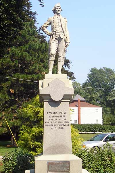 General Edward Paine Statue in Painesville