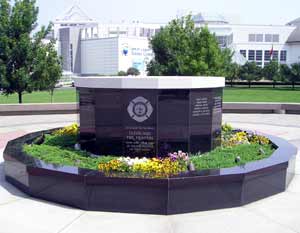 Fire Fighters Memorial in Cleveland