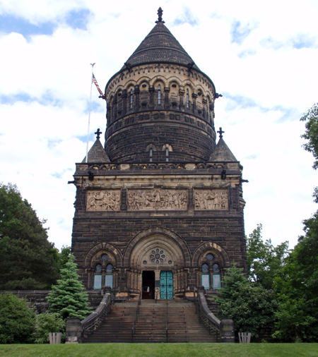 President Garfield monument in Cleveland Ohio