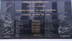 Cleveland National Air Show Memorial