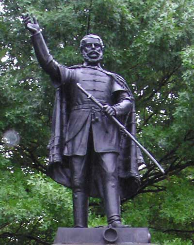 Louis Lajos Kossuth statue in Cleveland