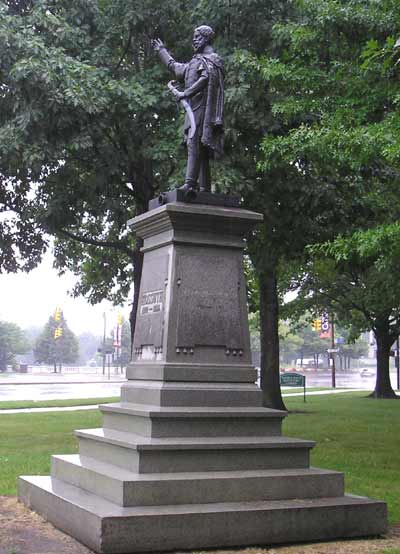 Louis Lajos Kossuth statue in Cleveland Ohio