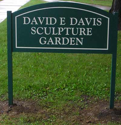 David E Davis Sculpture Garden