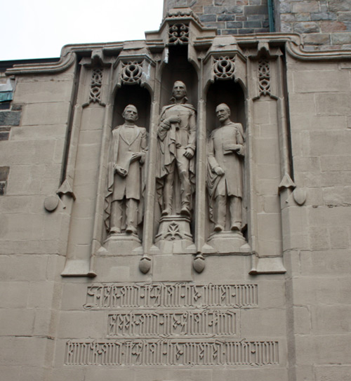 Holy Oil Can Church statues - photos by Dan Hanson