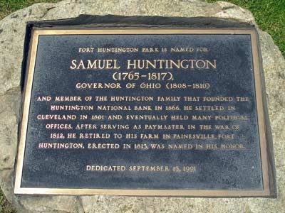 Samuel Huntington marker