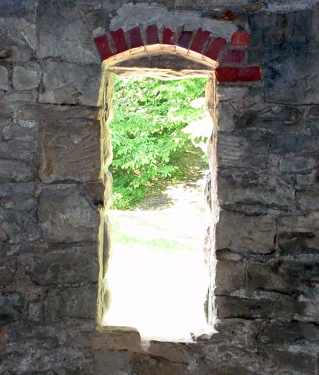 Squire's Castle window - photos by Dan Hanson