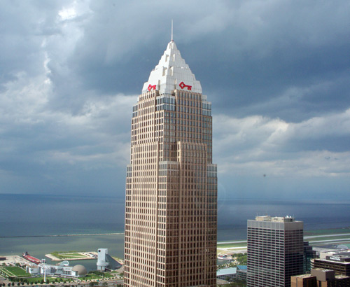 Key Tower from the Terminal Tower Observation Deck - photo by Dan Hanson