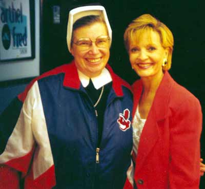 Sister Assumpata with Florence Henderson