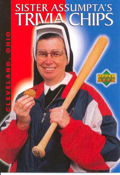 Sister Assumpta Baseball Card