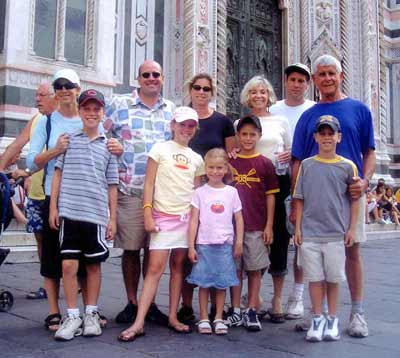 Jules Belkin family in Florence, Italy