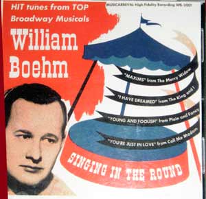 Bill Boehm Musicarnival record album