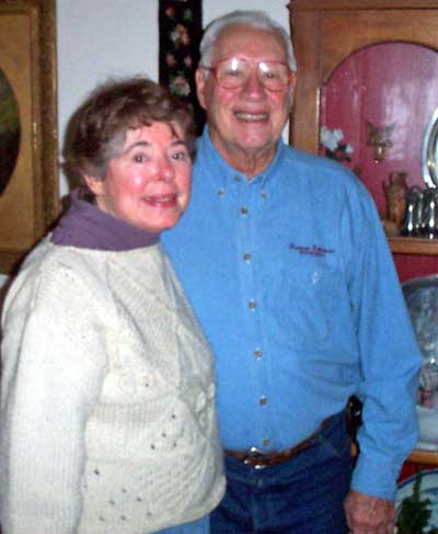 Bob Feller and wife Anne