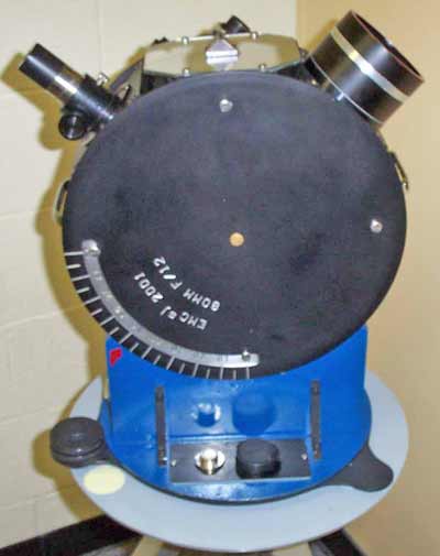 Rev Emmanuel Carreira's invention - the Drum Scope telescope