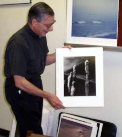 Father Carreira and his photos
