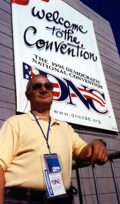 Bob Cerminara at 1996 Democratic National convention