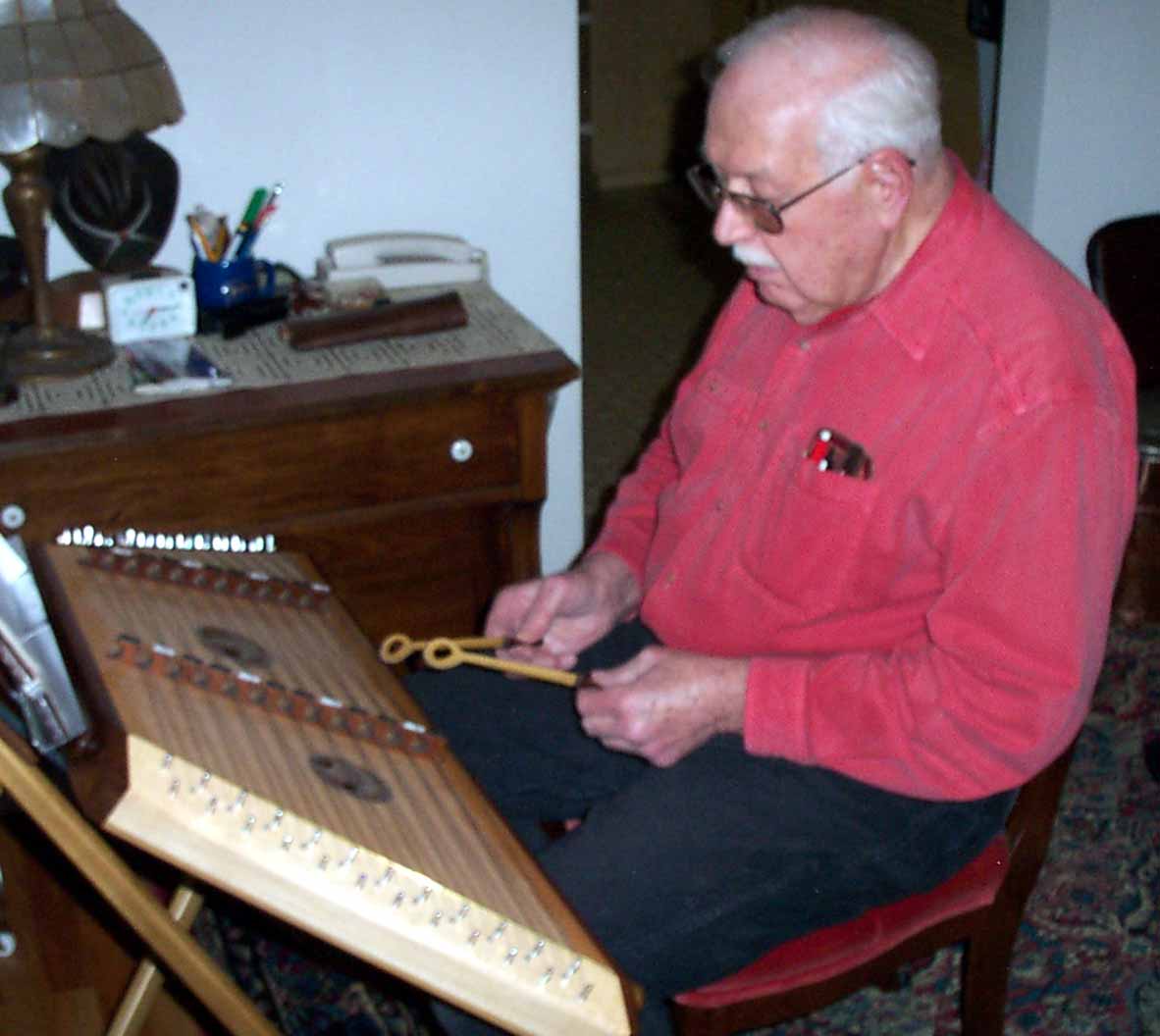 Bernie and Hammer Dulcimer