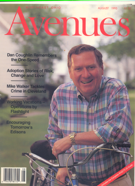 Dan Coughlin on cover of Avenues Magazine