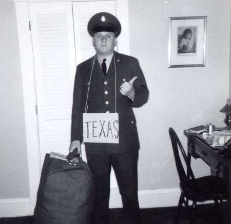 Dan Coughlin in Army 1962 at age 24