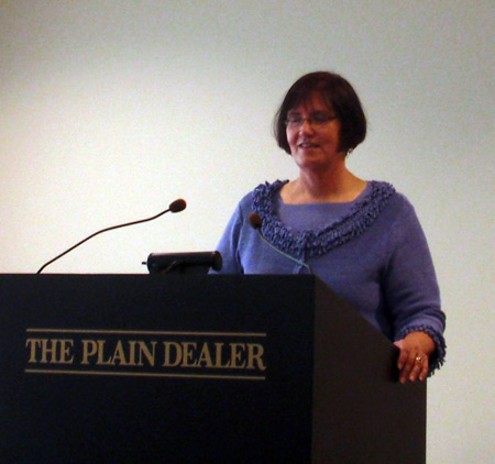 Plain Dealer editorial division's Barbara Galbincea