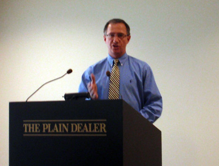 Plain Dealer publisher Terrance Egger