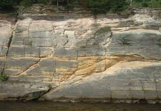 Sandstone at the Dells