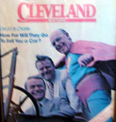 Cleveland Magazine cover with Del Spitzer, Ed Stinn and C Miller