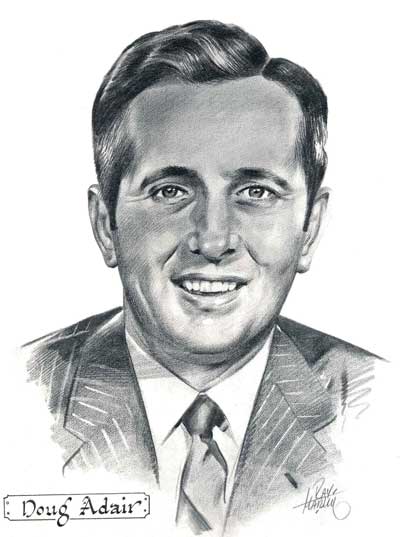 Drawing of Doug Adair