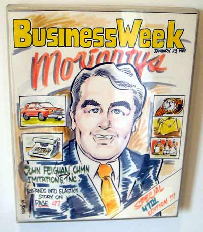 Remember Moriartys?  John Feighan Business Week magazine cover