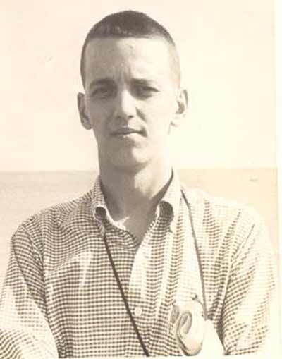 Fred Griffith in the military - air force