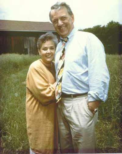 Fred and Linda Griffith in 1990 posing for Book # 2's cover