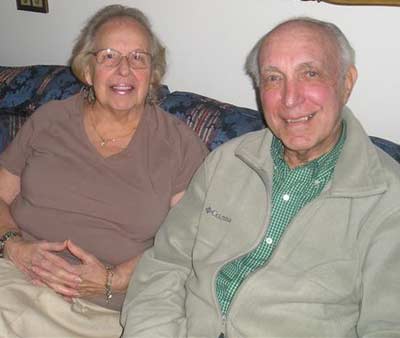 George and Nina Weidinger in 2008
