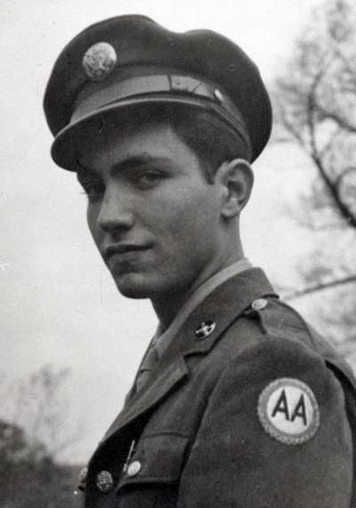 George Weidinger in th Army in 1943