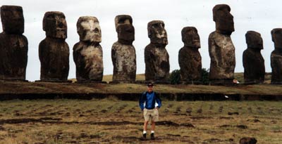 George Weidinger on Easter Island