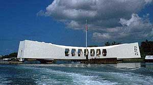 USS Arizona memorial