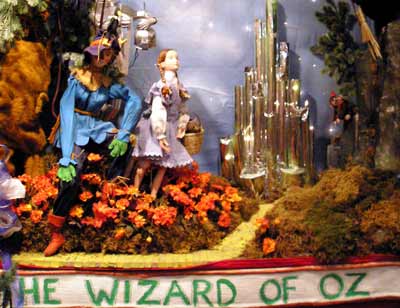 Wizard of Oz window at Hixsons
