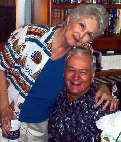 Barb and Bob Hoolihan Wells on Bob's 70th birthday