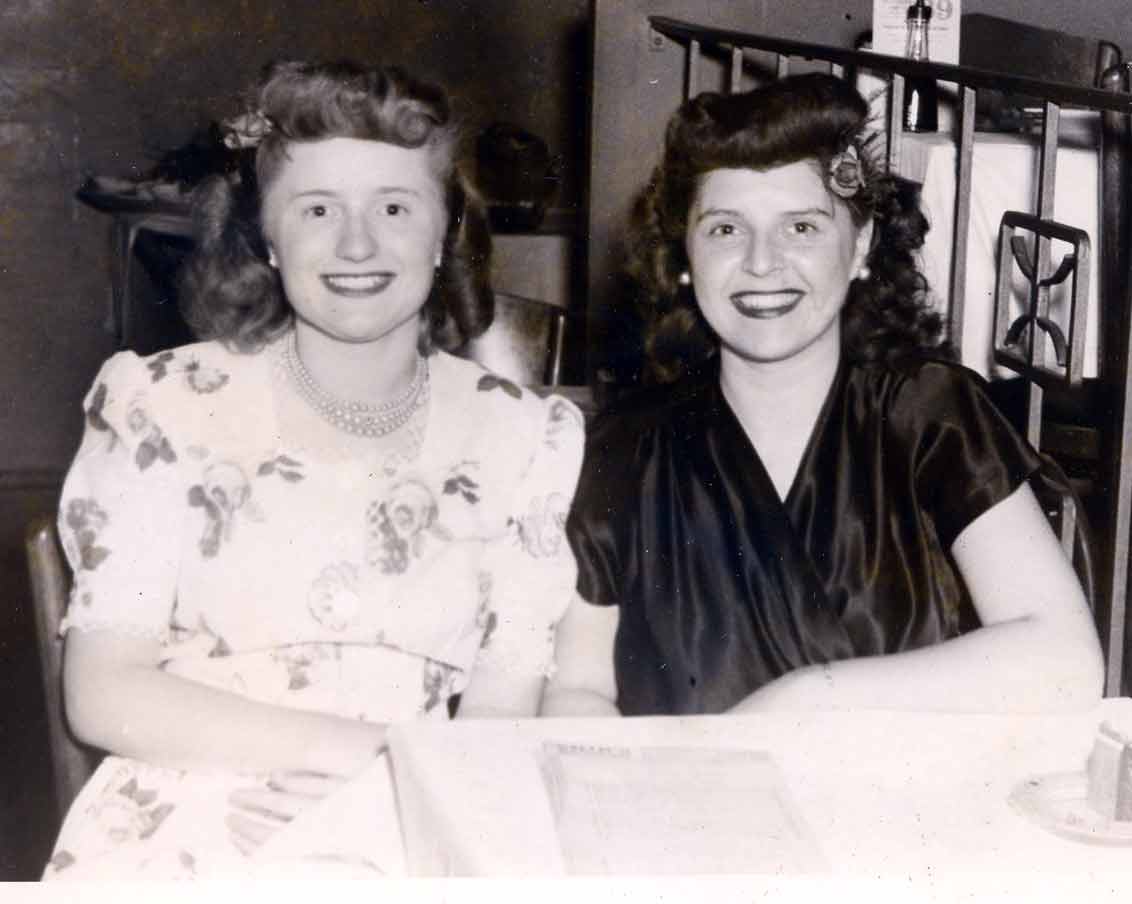 Mary Terese and her cousin