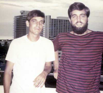 Garth and Jim Cookinham in 1972