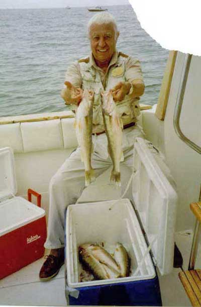Barnaby Linn Sheldon fishing